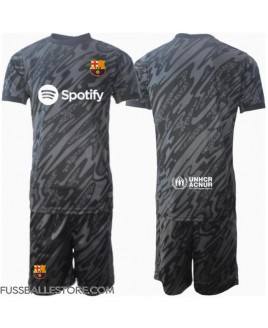 Günstige Barcelona Torwart 3rd trikot Kinder 2024-25 Kurzarm (+ Kurze Hosen)
